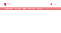 Desktop Screenshot of globalcosmetics.hk