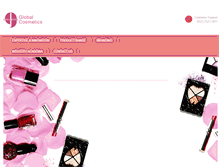 Tablet Screenshot of globalcosmetics.hk
